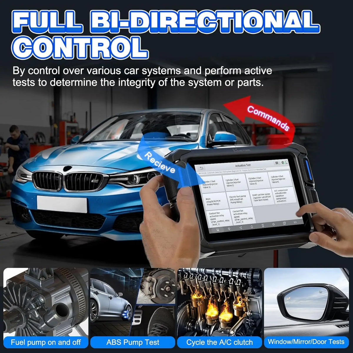 USA Local Stock VDIAGTOOL VD70Lite Automotive Car Key Programming Machine for All Cars,Diagnostic Scanner Lifetime Free Update