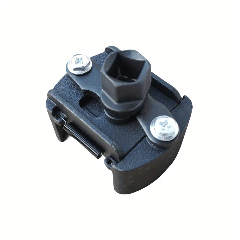 Universal Adjustable Oil Filter Wrench Two-Jaws 60-80mm Range Filter Remover Tool for Auto Maintenance