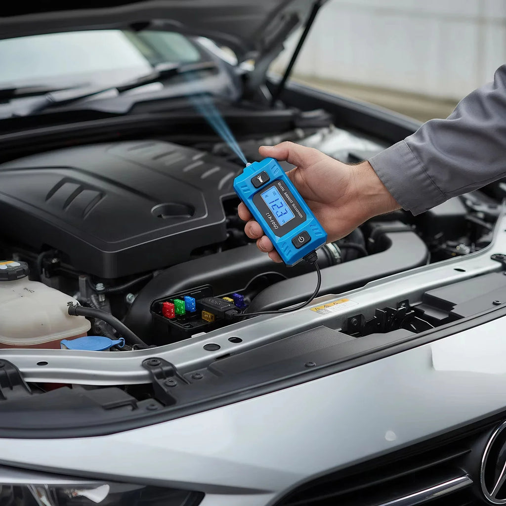 Automotive Fuse Current Tester LCD Display Car Leakage Analyzer Fault Tester Car Repair Tool Auto Fuse Current Testing Tool
