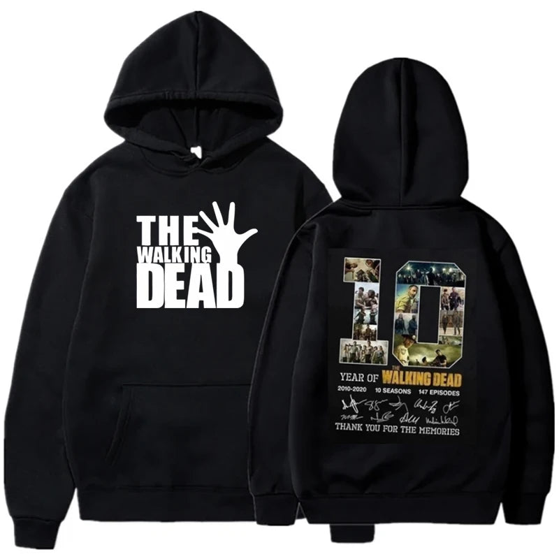The Walking Dead Hoodies for Men Women Fashion Casual Harajuku Hoody Unisex Pullovers Hip Hop Loose Sweatshirt Men's Clothes
