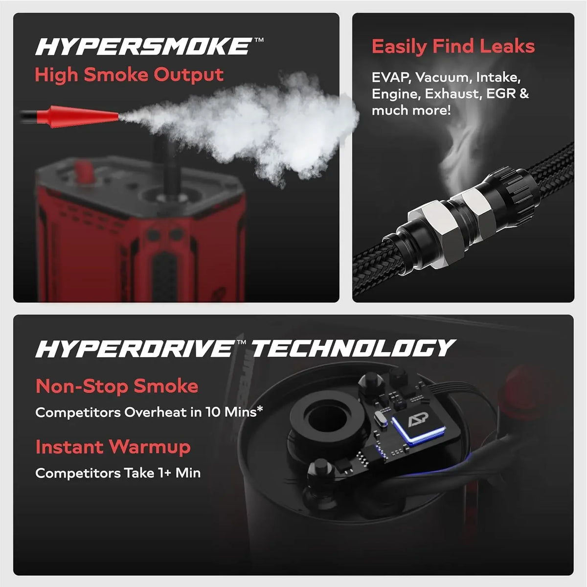 S12 AutoLine Pro HyperSmoke™ Automotive Smoke Machine