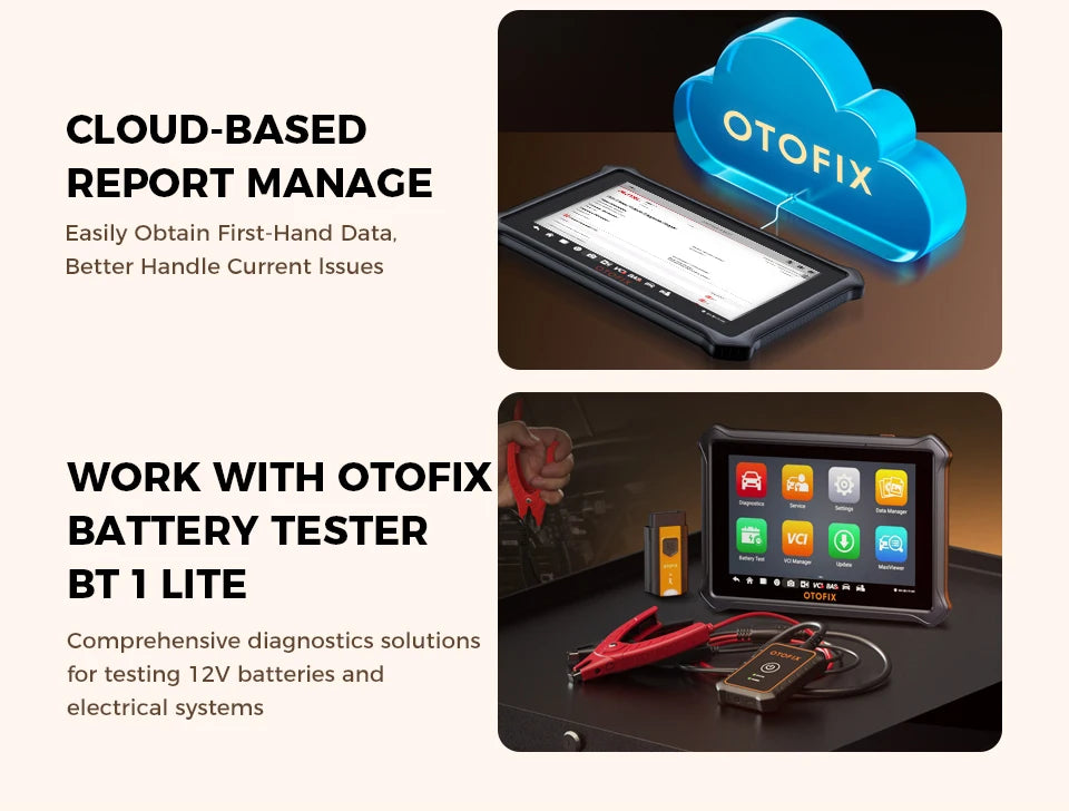 OTOFIX D1 Lite Automotive OBD2 Scanner 2 Year Update BiDirectional Control All System Diagnostic Scan Tool FCA SGW CAN FD & DoIP