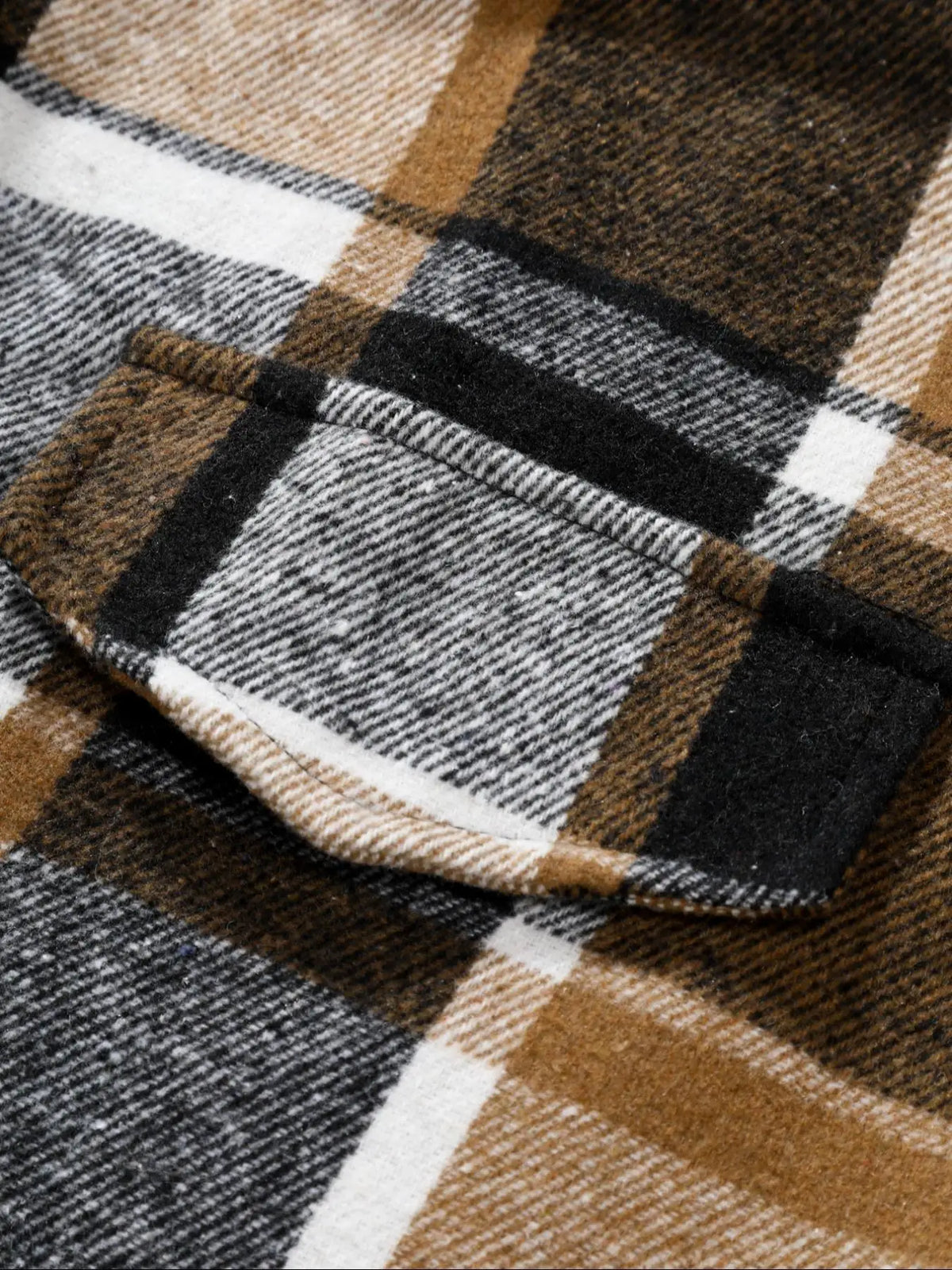 Retro Plaid Shirt Men Casual Elegant Button Up Long Sleeve Shirt Jacket For Spring Fall Business