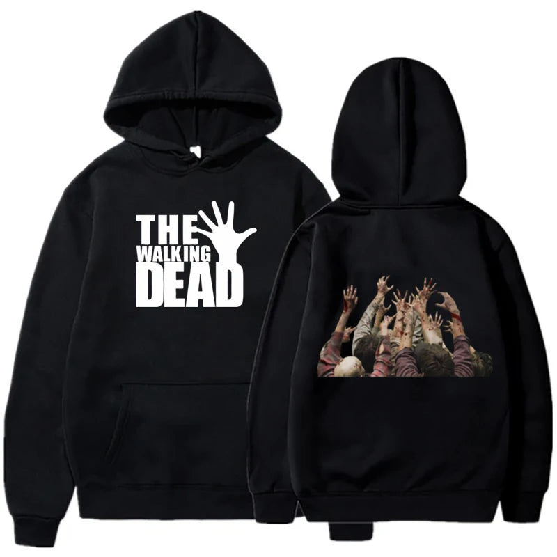 The Walking Dead Hoodies for Men Women Fashion Casual Harajuku Hoody Unisex Pullovers Hip Hop Loose Sweatshirt Men's Clothes