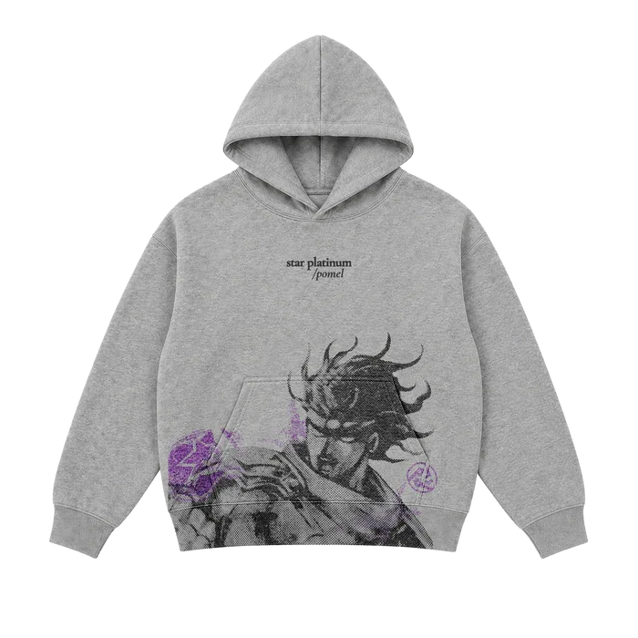 Anime JoJo Graphic Hoodies Vintage Retro Print Oversized Pullover Men Women Hip Hop Y2K Street Style Fans Merch Sweatshirts