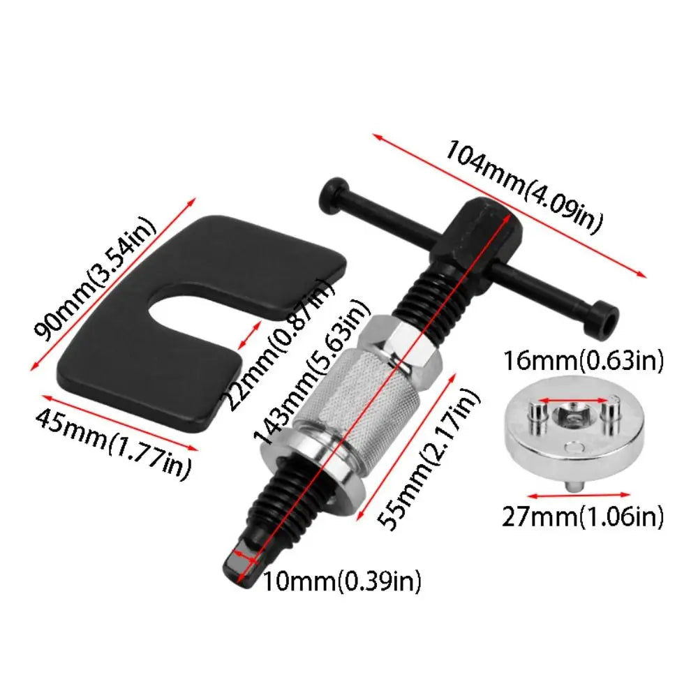 3Pcs Set Brake Caliper Tool Kit Durable Construction Universal Separator Piston Rewind Tools Replacement Piston Hand Tools