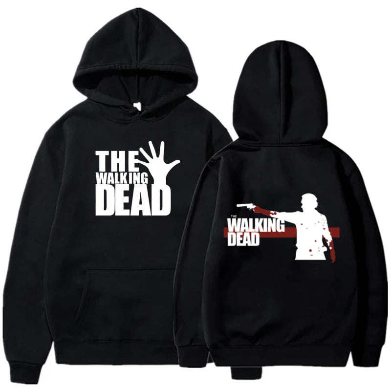 The Walking Dead Hoodies for Men Women Fashion Casual Harajuku Hoody Unisex Pullovers Hip Hop Loose Sweatshirt Men's Clothes