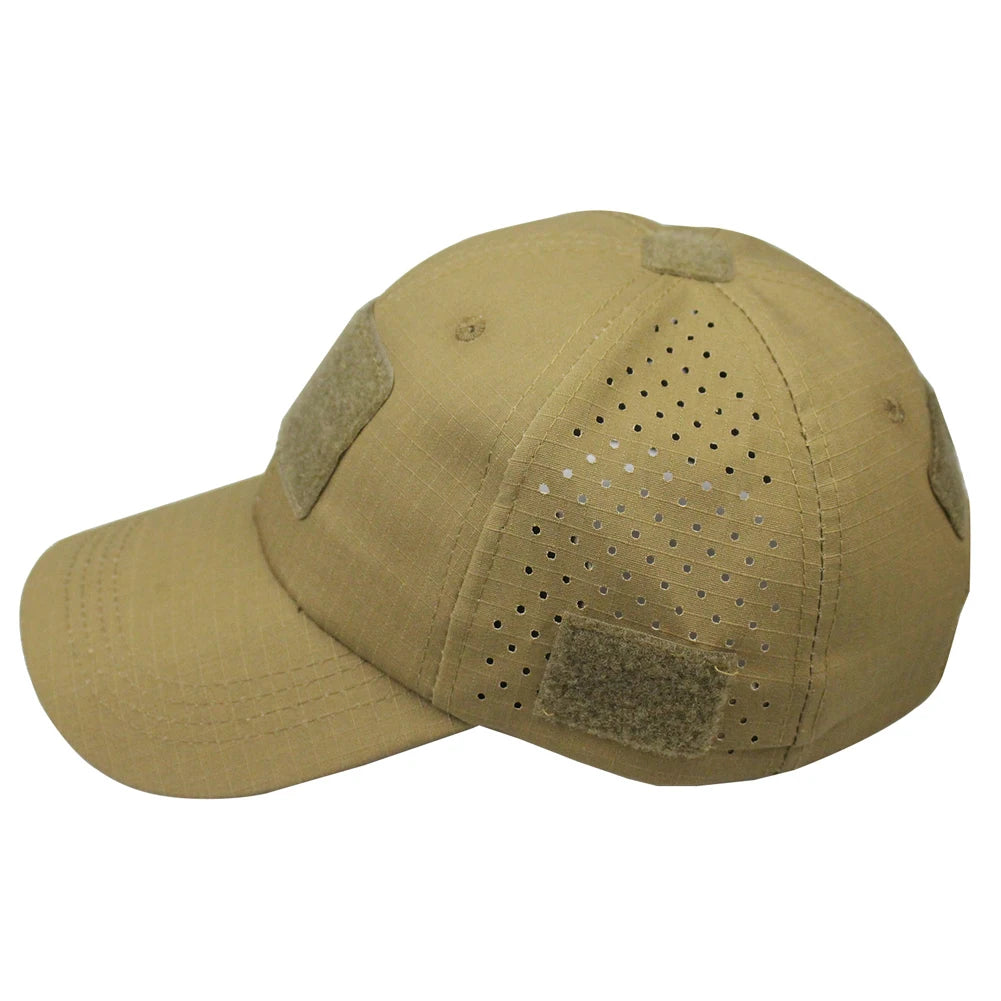 Camouflage Baseball Cap Breathable Sun Protection Hat Outdoor Sports Hunting Hiking Camping Fishing Sun Hats