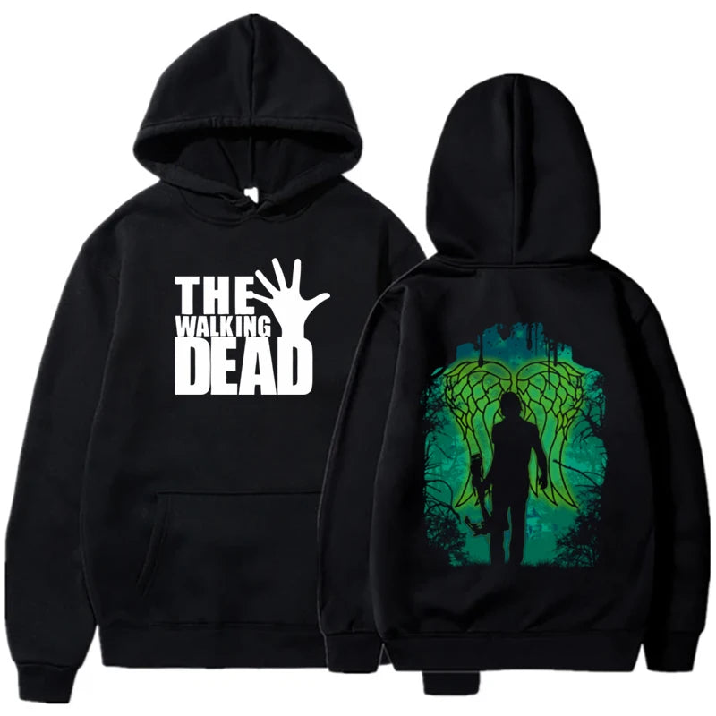 The Walking Dead Hoodies for Men Women Fashion Casual Harajuku Hoody Unisex Pullovers Hip Hop Loose Sweatshirt Men's Clothes