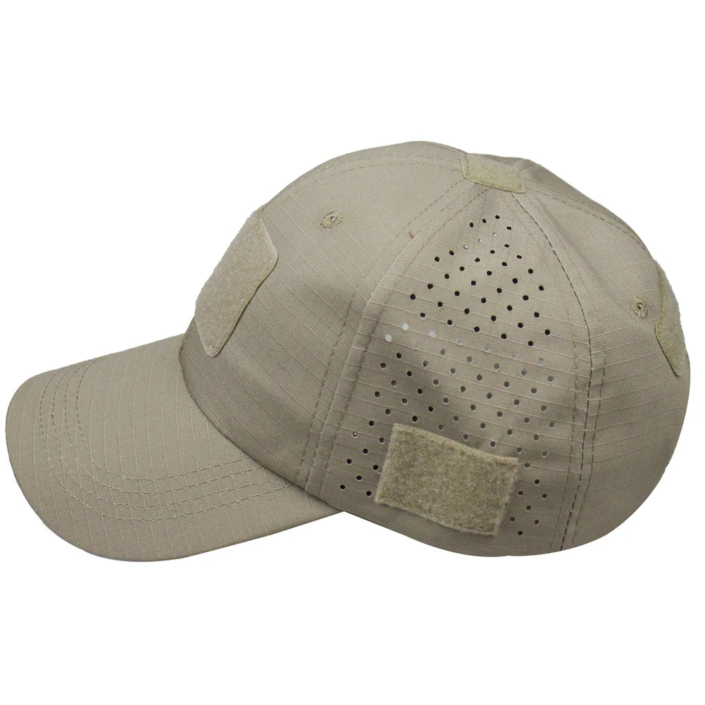 Camouflage Baseball Cap Breathable Sun Protection Hat Outdoor Sports Hunting Hiking Camping Fishing Sun Hats