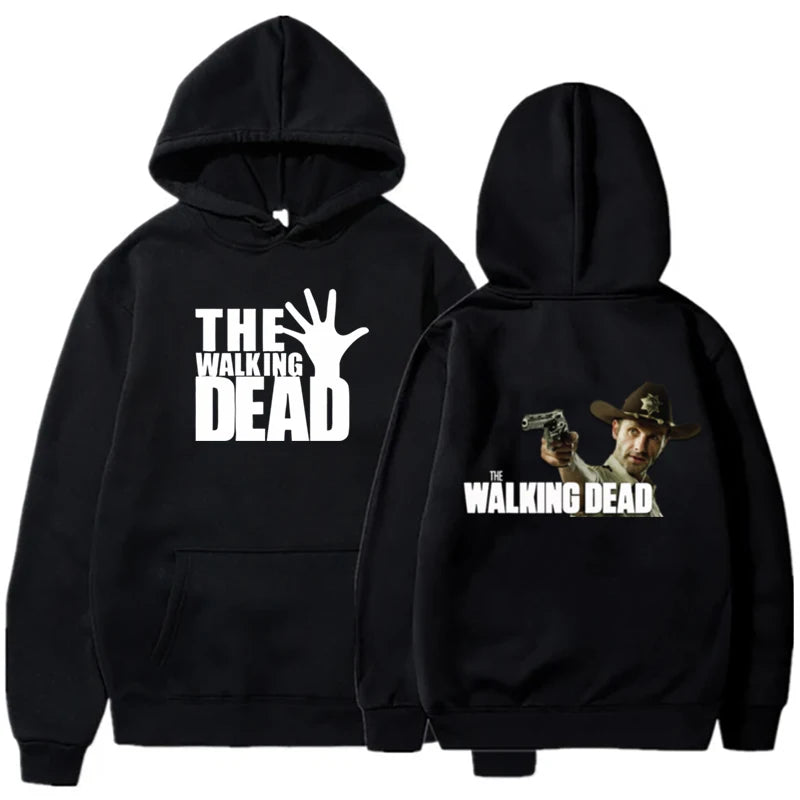 The Walking Dead Hoodies for Men Women Fashion Casual Harajuku Hoody Unisex Pullovers Hip Hop Loose Sweatshirt Men's Clothes