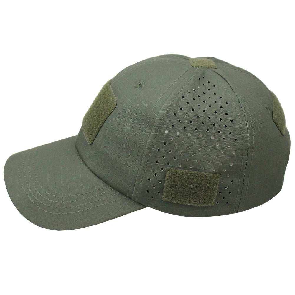 Camouflage Baseball Cap Breathable Sun Protection Hat Outdoor Sports Hunting Hiking Camping Fishing Sun Hats