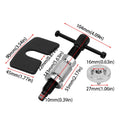 3Pcs Set Brake Caliper Tool Kit Durable Construction Universal Separator Piston Rewind Tools Replacement Piston Hand Tools