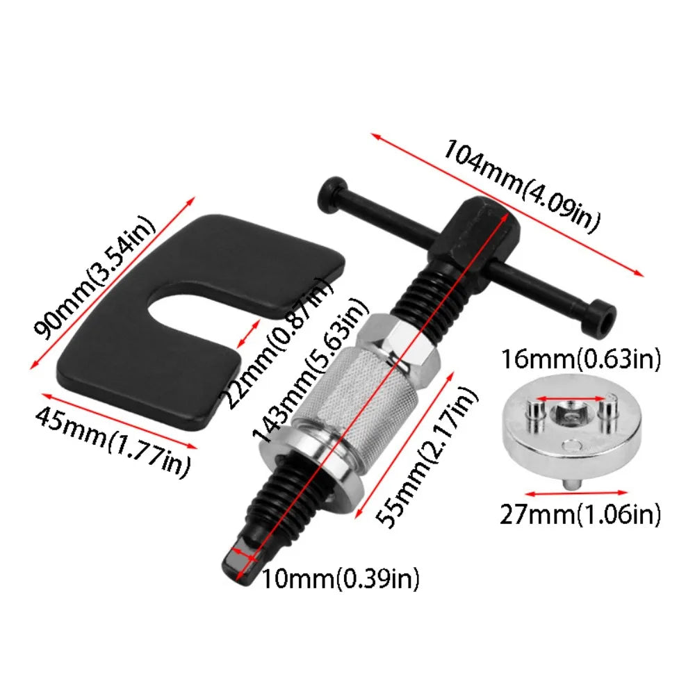 3Pcs Set Brake Caliper Tool Kit Durable Construction Universal Separator Piston Rewind Tools Replacement Piston Hand Tools