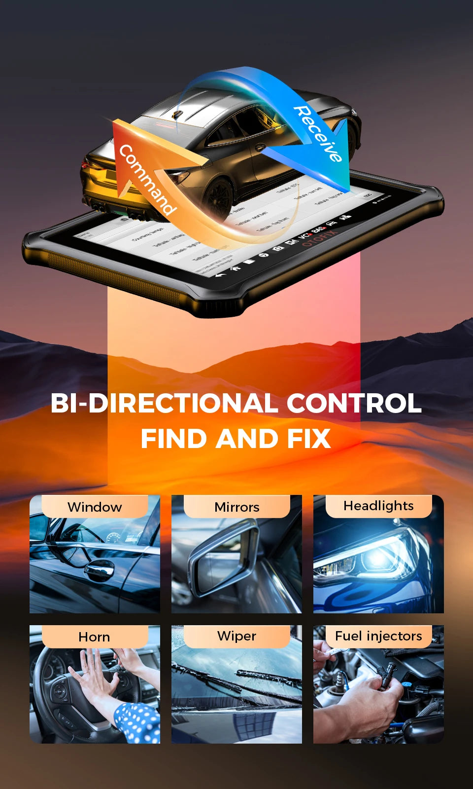 OTOFIX D1 Lite Automotive OBD2 Scanner 2 Year Update BiDirectional Control All System Diagnostic Scan Tool FCA SGW CAN FD & DoIP