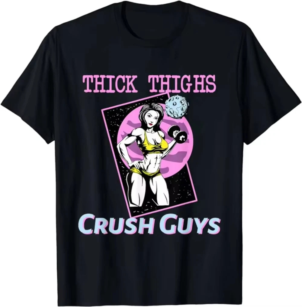 Trend Skull Gym T-shirt for Men Women's Funny Print Short Sleeves Neck Black T-Shirt New Summer Sport Fitness T Shirts Daily Use