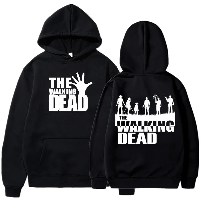The Walking Dead Hoodies for Men Women Fashion Casual Harajuku Hoody Unisex Pullovers Hip Hop Loose Sweatshirt Men's Clothes