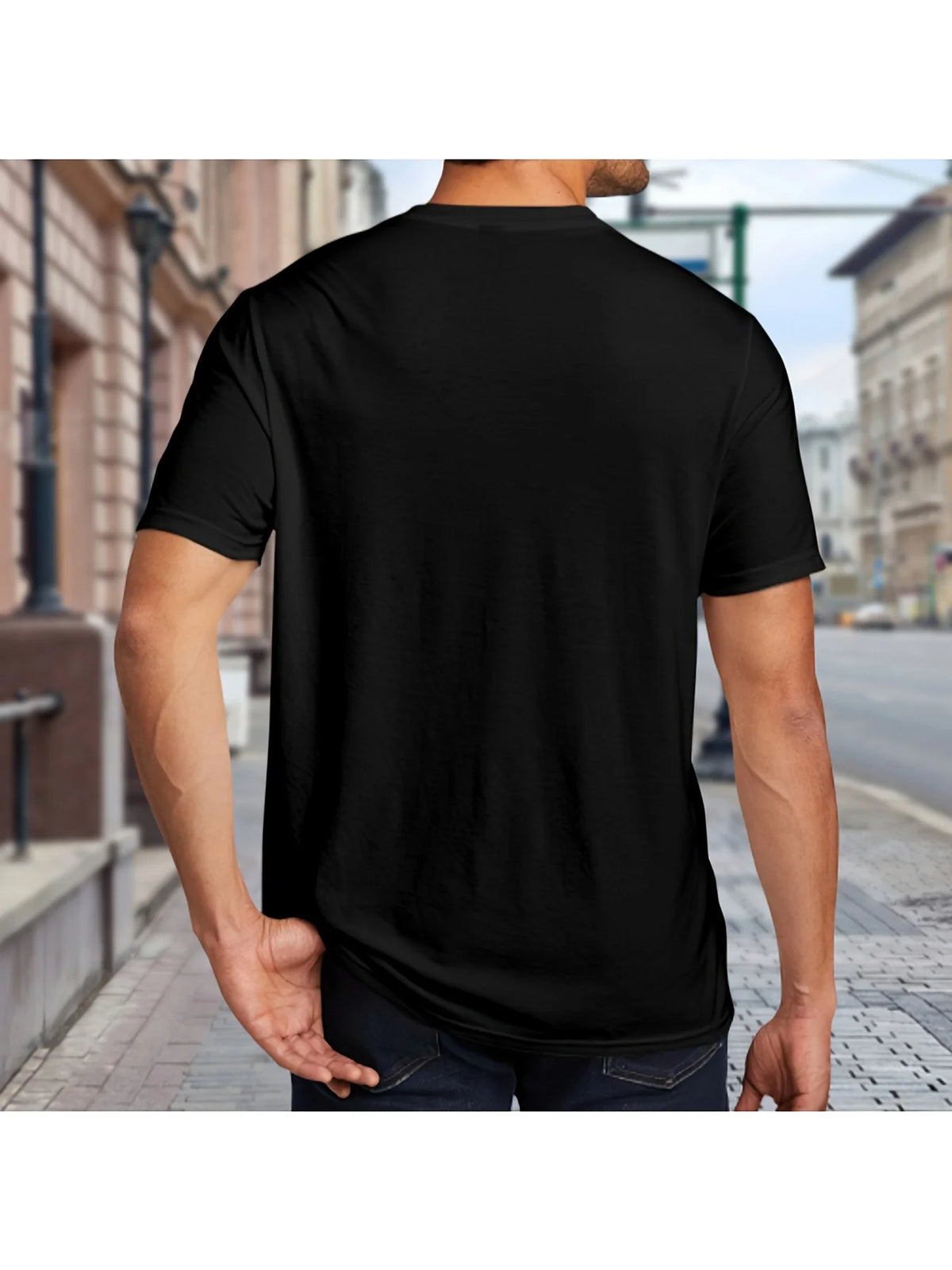Gun Owner Funny Math Graphic Tee Men's Casual Breathable Pure Cotton T-Shirt