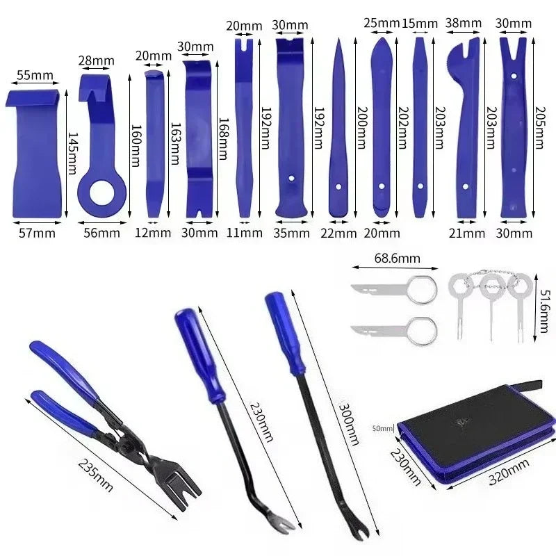 New Car Hand Tool Set Car Disassembly Tools Kit Stereo Repair Tool Dashboard Removal Tools Interior Plastic Trim Panel