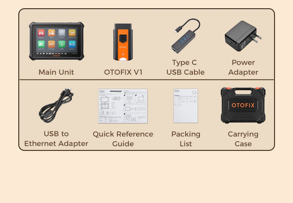 OTOFIX D1 Lite Automotive OBD2 Scanner 2 Year Update BiDirectional Control All System Diagnostic Scan Tool FCA SGW CAN FD & DoIP