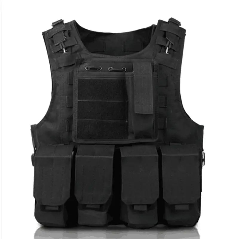 Hunting Camouflage Vest Combat Security Waistcoat Tactical Vest CS Game Airsoft Assault Molle Vest Equipment Outdoor Clothing