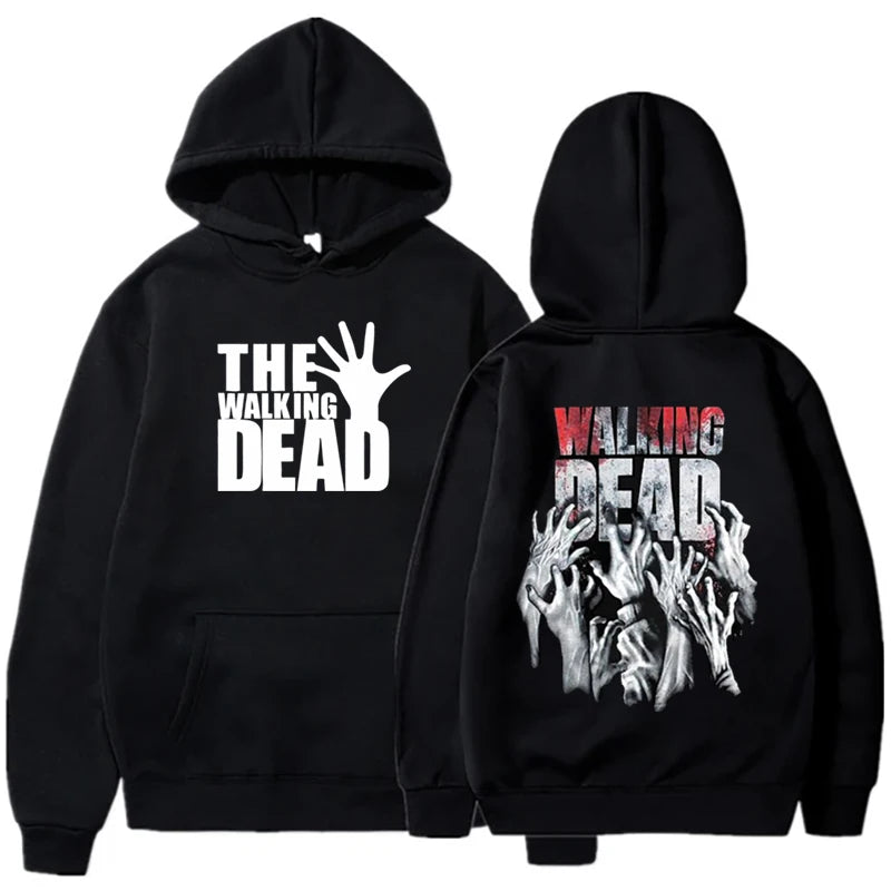 The Walking Dead Hoodies for Men Women Fashion Casual Harajuku Hoody Unisex Pullovers Hip Hop Loose Sweatshirt Men's Clothes