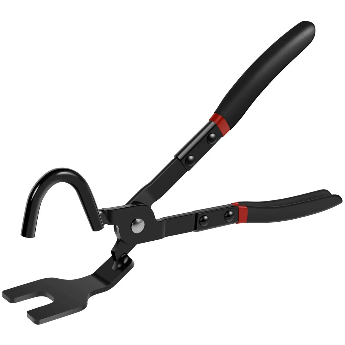 Exhaust Hanger Removal Pliers for Car Exhaust System High Carbon Steel Bracket Tool Rubber Pad Support Removal Anti-Slip Handle