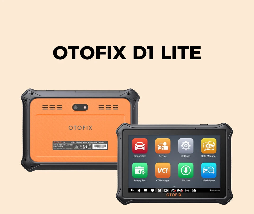 OTOFIX D1 Lite Automotive OBD2 Scanner 2 Year Update BiDirectional Control All System Diagnostic Scan Tool FCA SGW CAN FD & DoIP